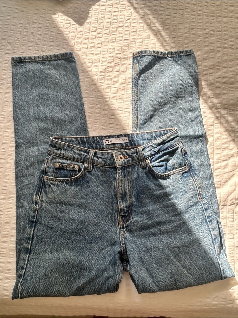 ZARA Classic Blue Denim Jeans